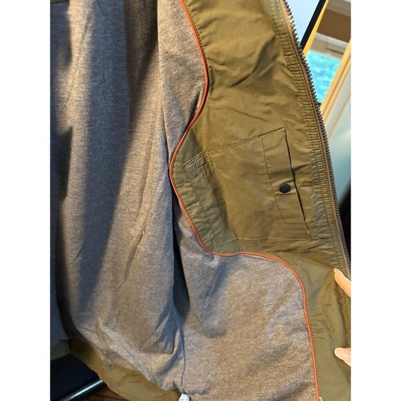 NWT Mens Timberland Fleece Lined Green water resistant windbreaker jacket SZ XL - Picture 9 of 12